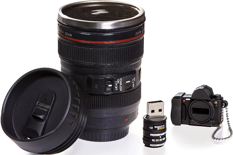 A Camera Lens Coffee Mug for the Morning Caffeine Fix