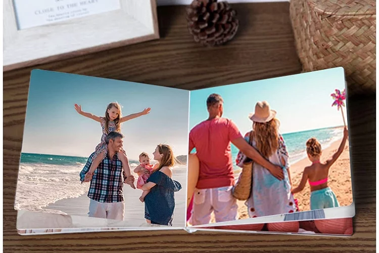 A Custom-Made Photo Book With Pictures of Their Favorite Memories