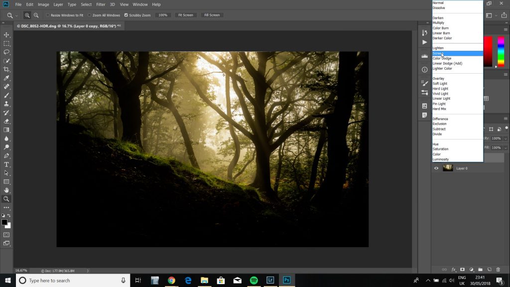 Applying the Orton Effect in Photoshop
