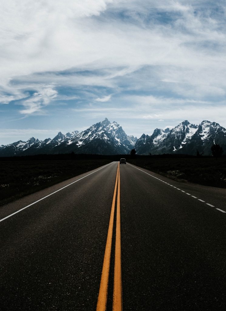 Driving In Grand Teton