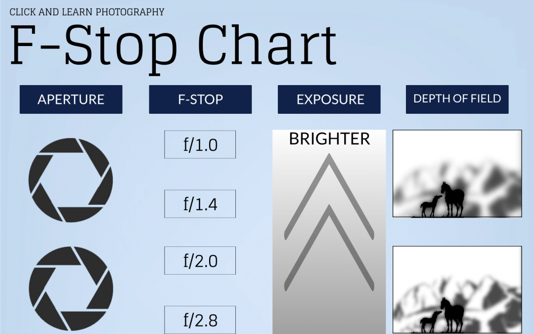 F Stop Chart Full Stops